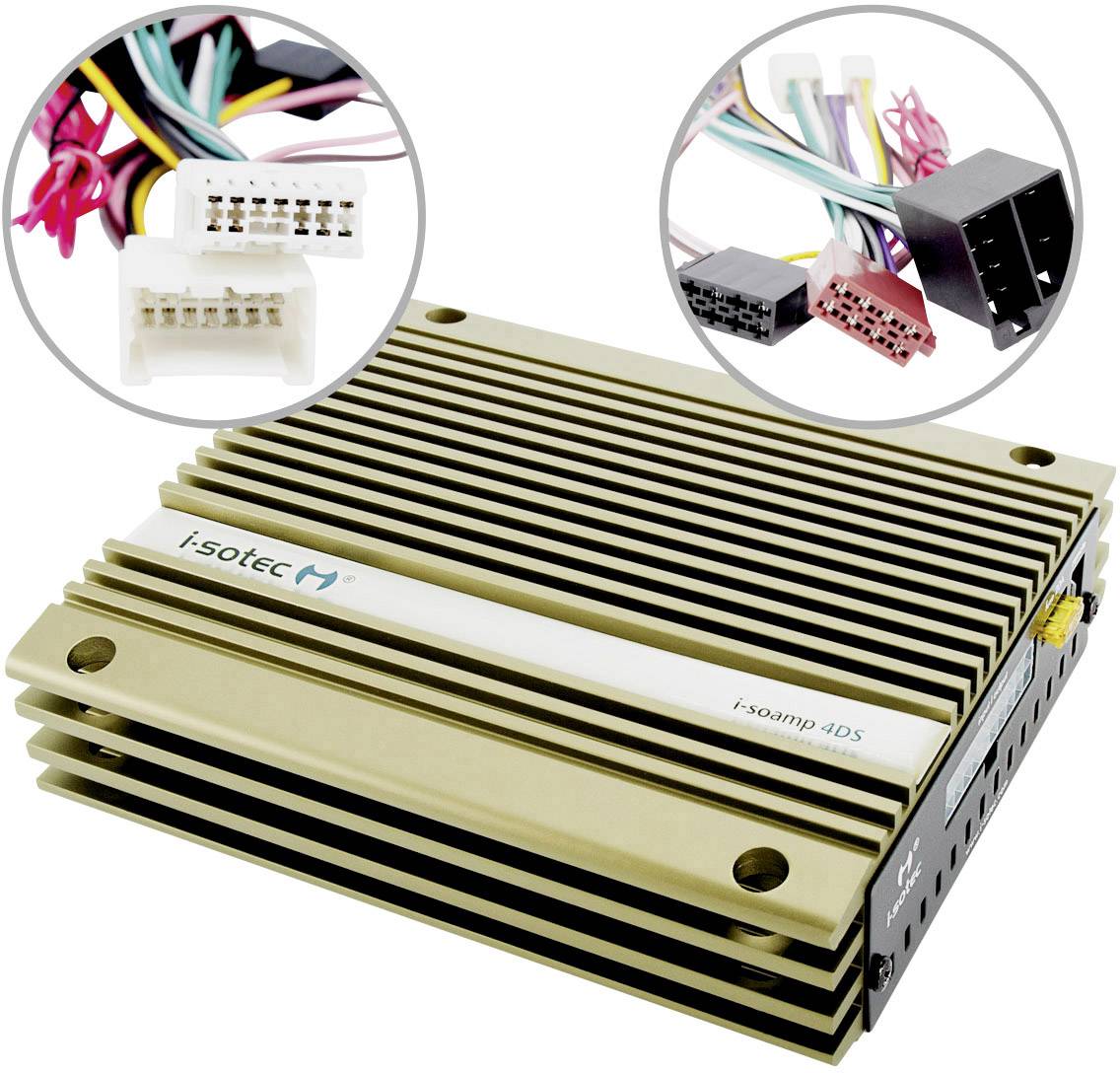 I-sotec 4-Kanal Digital Endstufe 360W AD-0145 Passend für (Auto-Marke): Mercedes Benz