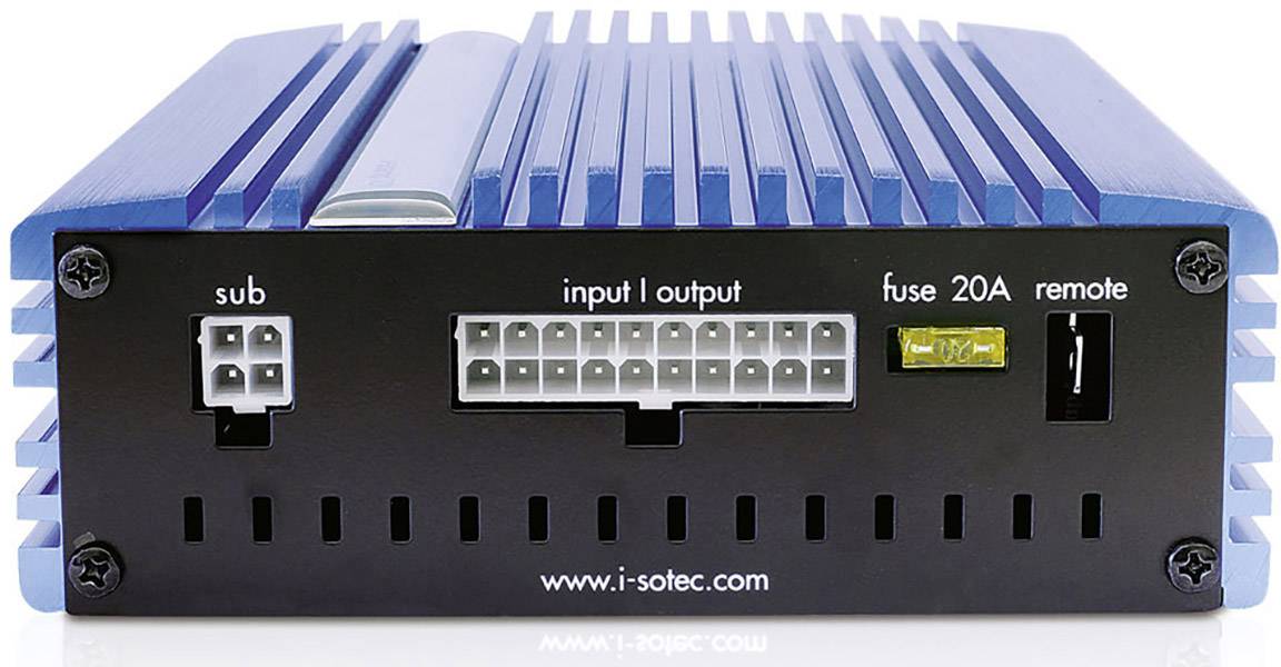 I-sotec 5D AD-0145 5-Kanal Digital Endstufe 400W Passend für (Auto-Marke): Mercedes Benz, Opel, Renault, Dacia