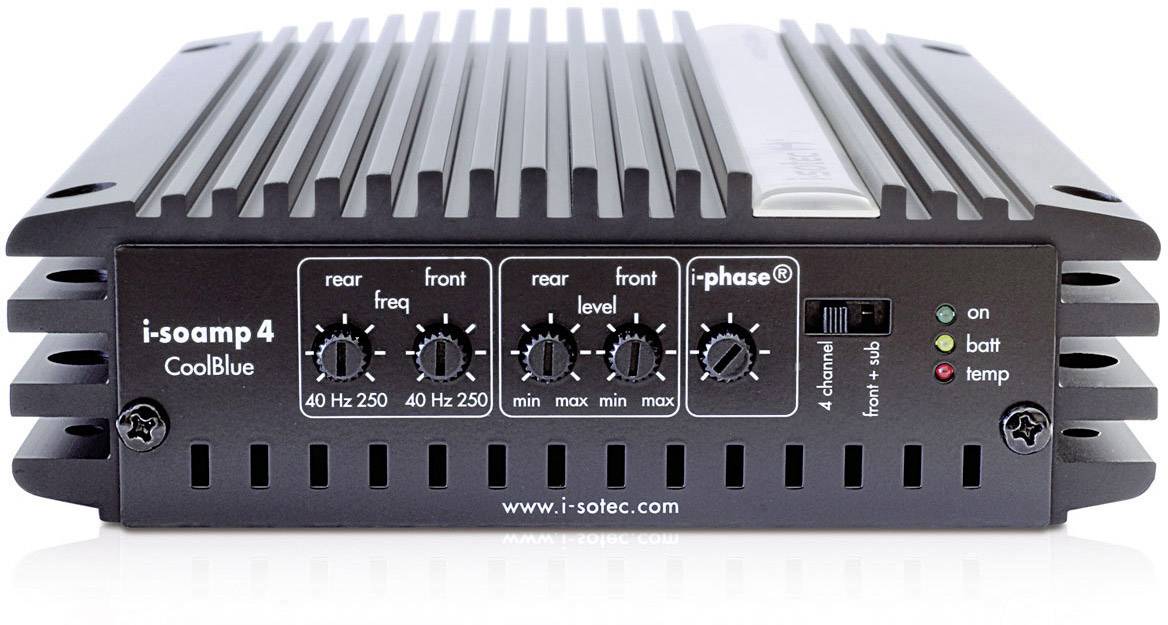 I-sotec 4-Kanal Endstufe 320W AD-0144 Passend für (Auto-Marke): Hyundai, Kia