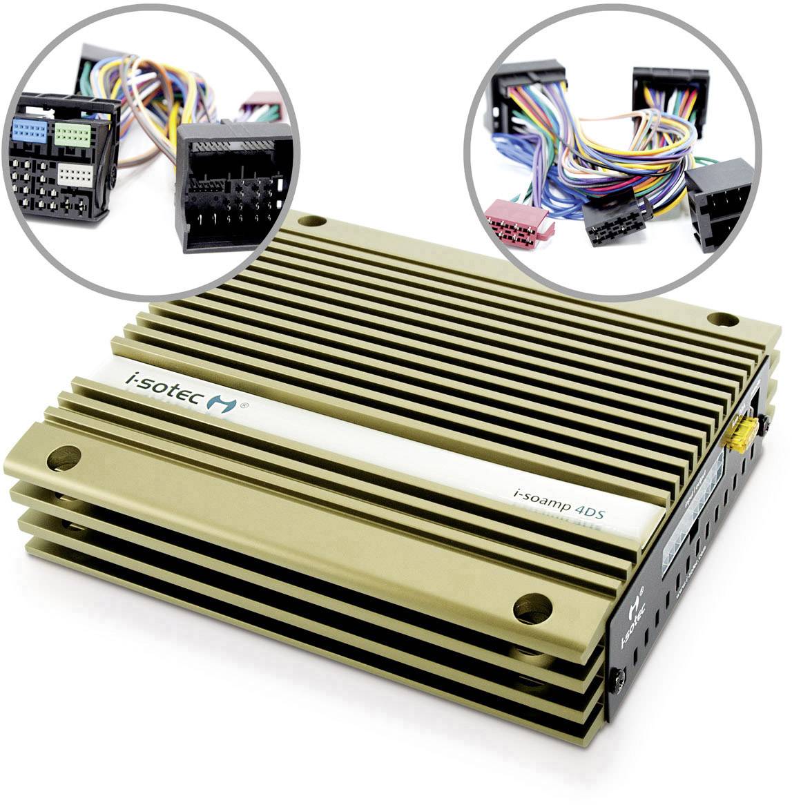 I-sotec 4-Kanal Digital Endstufe 360W AD-0123-VW3 Passend für (Auto-Marke): Audi, Seat, Skoda, Volkswagen