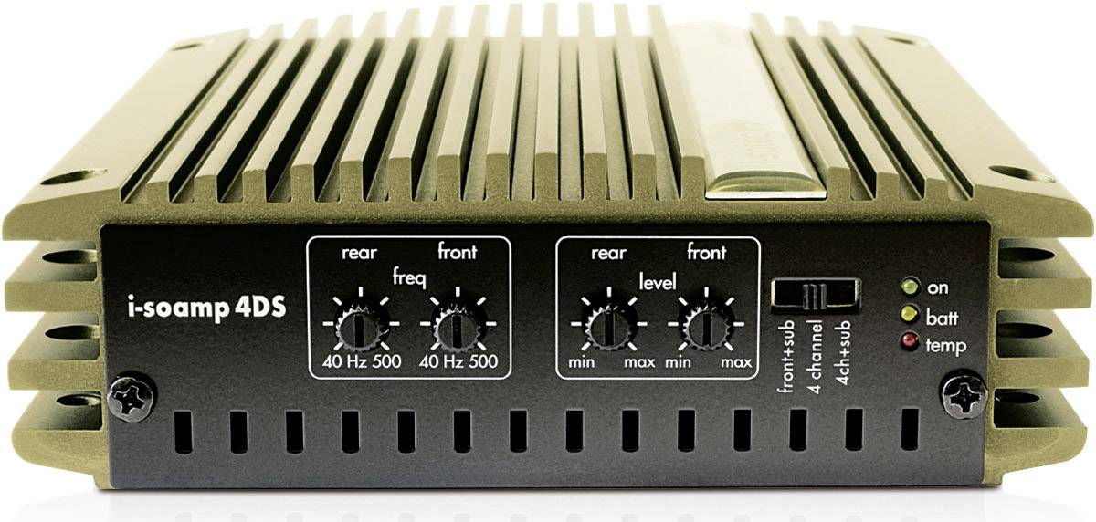 I-sotec 4-Kanal Digital Endstufe 360W AD-0143 Passend für (Auto-Marke): Ford, Land Rover