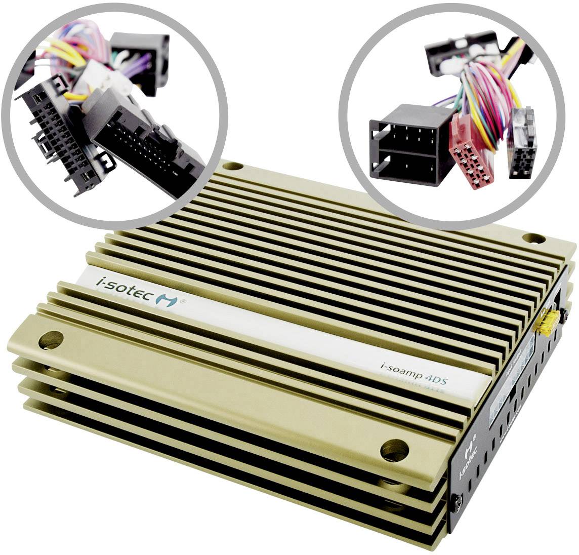 I-sotec 4-Kanal Digital Endstufe 360W AD-0143 Passend für (Auto-Marke): Ford, Land Rover