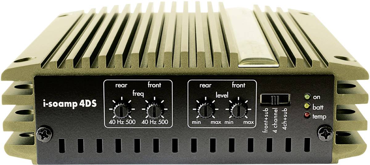 I-sotec 4-Kanal Digital Endstufe 360W AD-0144 Passend für (Auto-Marke): Hyundai, Iveco​