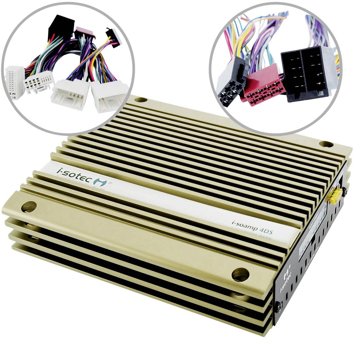 I-sotec 4-Kanal Digital Endstufe 360W AD-0144 Passend für (Auto-Marke): Hyundai, Iveco​