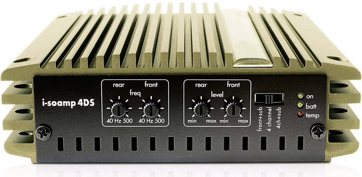 I-sotec 4-Kanal Endstufe 320W AD-0145 Passend für (Auto-Marke): Dacia, Mercedes Benz, Nissan, Opel, Renault