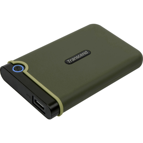 Transcend StoreJet® 25M3G 1TB Externe Festplatte 6.35cm (2.5 Zoll) USB 3.2 Gen 2 (USB 3.1) Militär Grün TS1TSJ25M3G