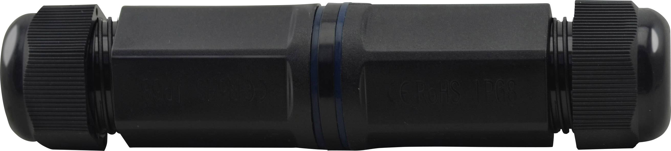 Renkforce RJ45 Netzwerk Adapter CAT 6 [1x RJ45-Buchse - 1x RJ45-Buchse] Schwarz