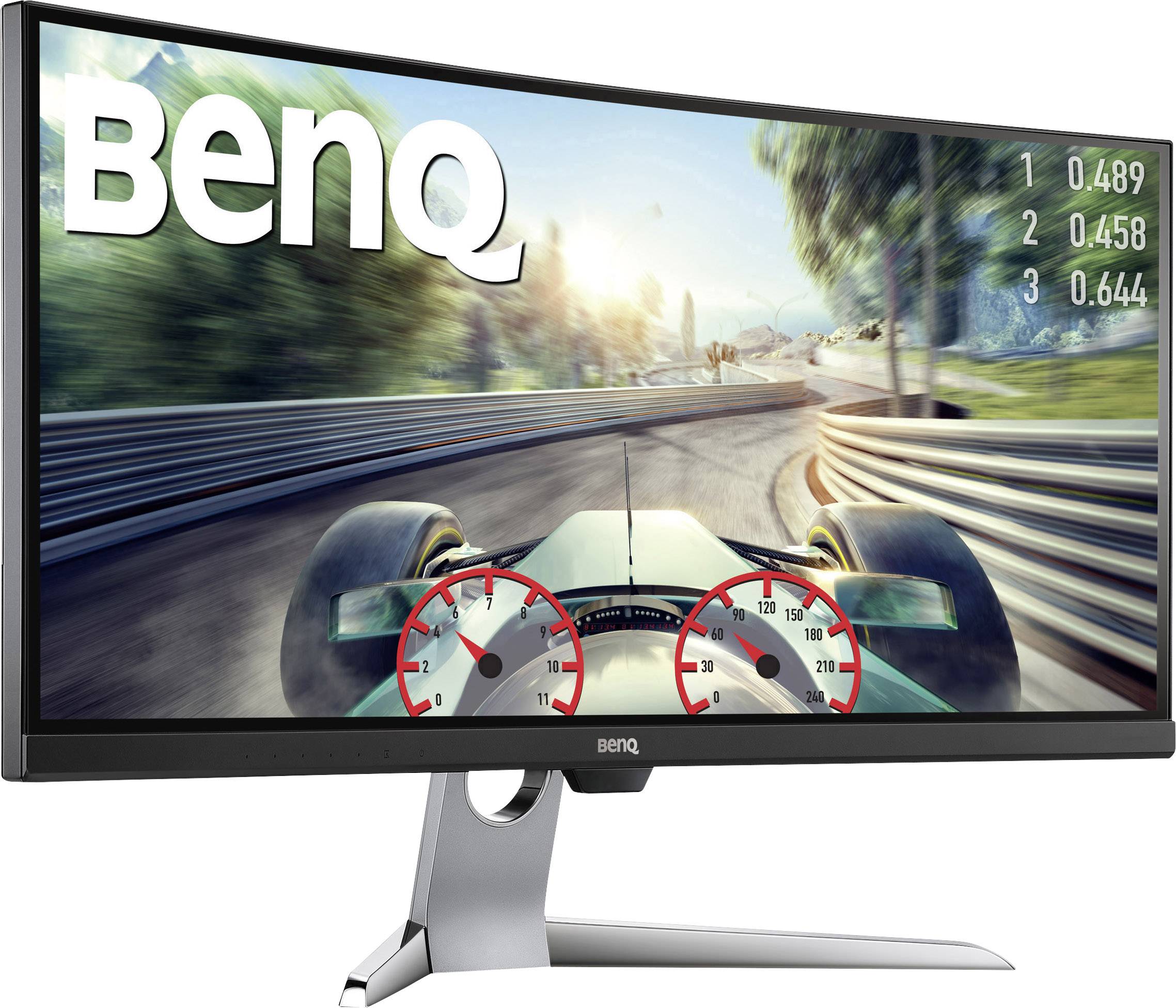BenQ EX3501R LED-Monitor 88.9cm (35 Zoll) EEK G (A - G) 3440 x 1440 Pixel QHD 1440 p 4 ms HDMI®, DisplayPort, USB 3.2 Gen 2