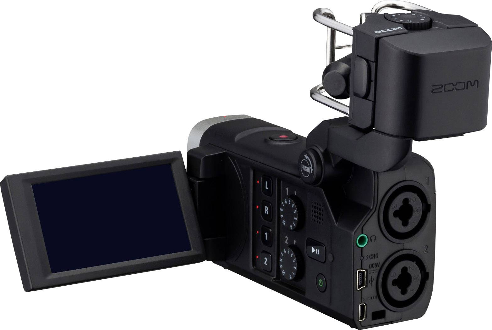 Zoom Q8 Mobiler Audio-Recorder Schwarz