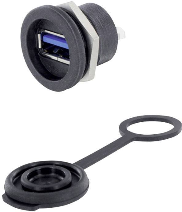 Encitech USB 3.0 Typ A Chassisbuchse, Einbau 1310-1014-01 M16 1310-1014-01 Inhalt: 1St.