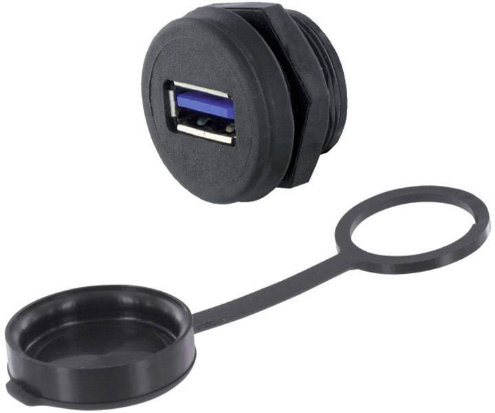 Encitech USB 3.0 Buchse A Chassisbuchse, Einbau 1310-1017-01 M22 1310-1017-01 Inhalt: 1St.