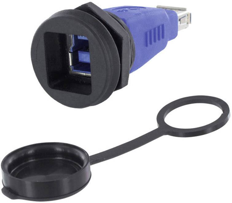 Encitech USB 3.0 Buchse B Adapter, Einbau 1310-1030-02 M22 1310-1030-02 Inhalt: 1St.
