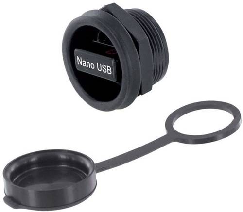 USB 2.0 Buchse A Chassisbuchse, Einbau 1310-1031-01 M22 Inhalt: 1 St.