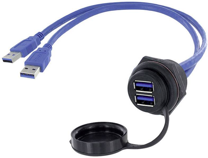 Encitech 2 x USB 3.0 Buchse A Chassisbuchse, Einbau 1310-1036-03 M30 1310-1036-03 Inhalt: 1 St.