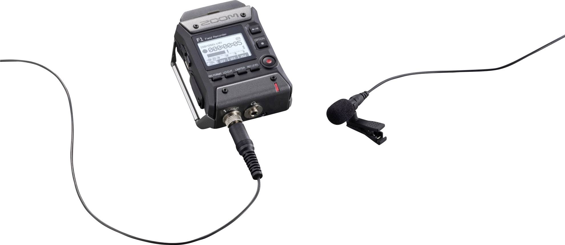 Zoom F1-LP Audio-Recorder Schwarz