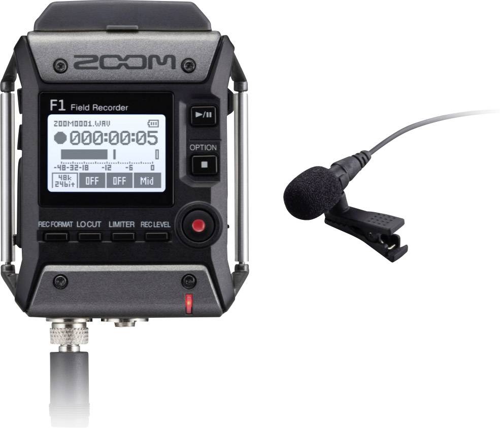 Zoom F1-LP Audio-Recorder Schwarz