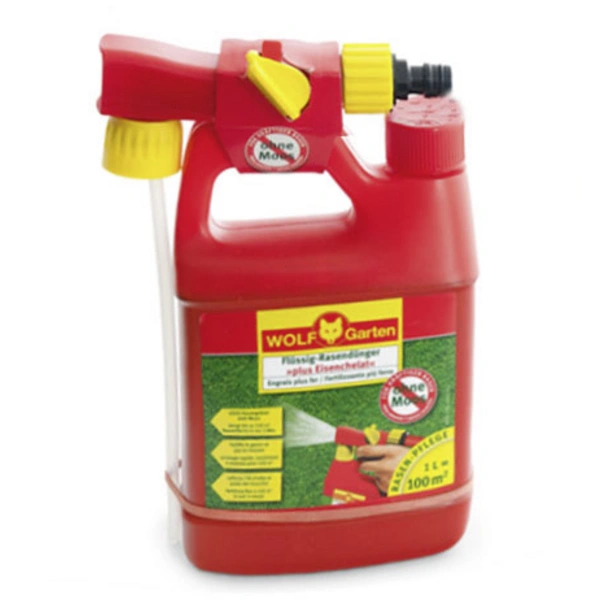 WOLF-Garten 3846015LM10B flüssiger Rasendünger plus Eisenchelat 1St. WOLF-Garten 3846015LM10B flüssiger Rasendünger plus Eisenchelat 1St.