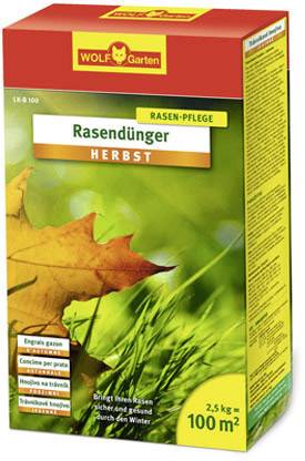 WOLF-Garten 3835020 LK-B 100 Herbst-Rasendünger 1St.