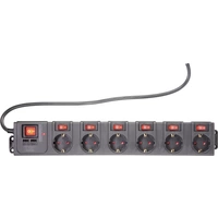 Renkforce RF-3313344 Überspannungsschutz-Steckdosenleiste Schwarz Schutzkontakt 1St. Renkforce RF-3313344 Überspannungsschutz-Steckdosenleiste Schwarz Schutzkontakt 1St.