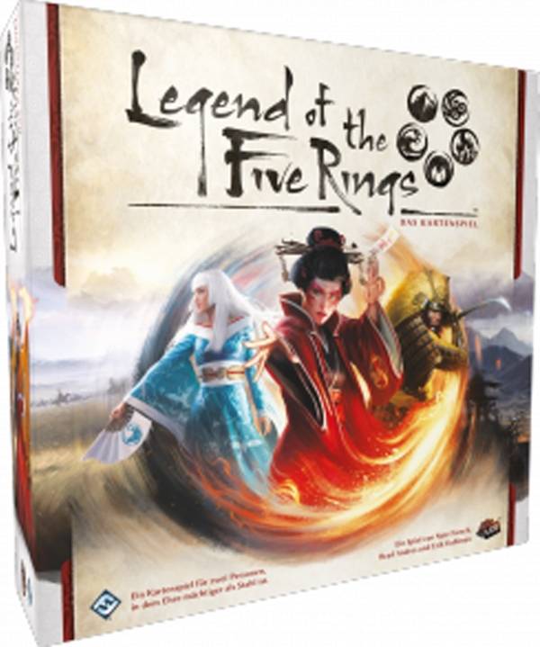 Asmodee Legend of the Five Rings Kartenspiel FFGD2700 Anzahl Spieler (max.): 2