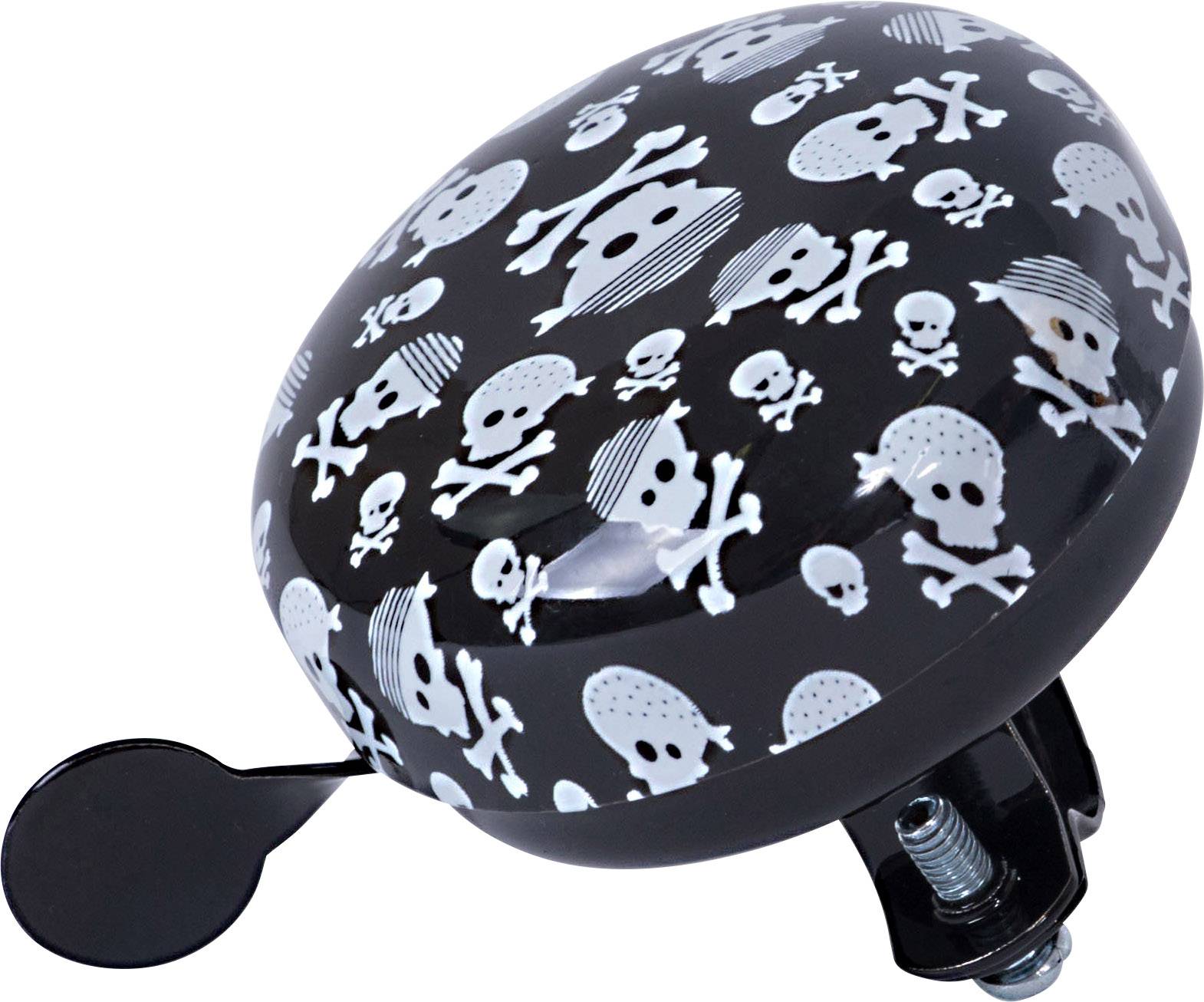 kiddimoto® Klingel Ø6cm Skullz Pirat Fahrradklingel