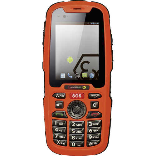 I.safe MOBILE IS320.1 Ex-geschütztes Handy Ex Zone 1, 21 6.1 cm (2.4 Zoll) IP68, Wasserdicht, Staub