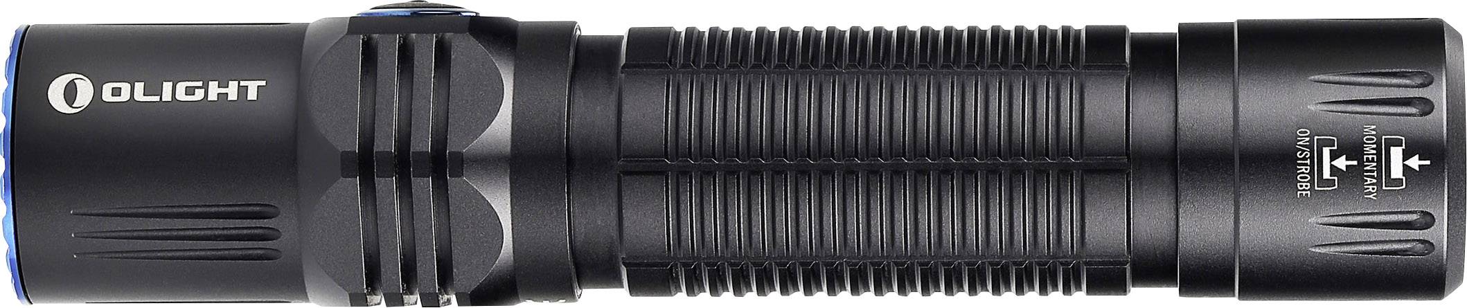 OLight M2R Warrior LED Taschenlampe mit Stroboskopmodus akkubetrieben 1500 lm 600 h 155 g