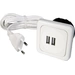 InterBär 9016-008.81 2fach USB-Ladesteckdose mit USB IP20 Weiß InterBär 9016-008.81 2fach USB-Ladesteckdose mit USB IP20 Weiß