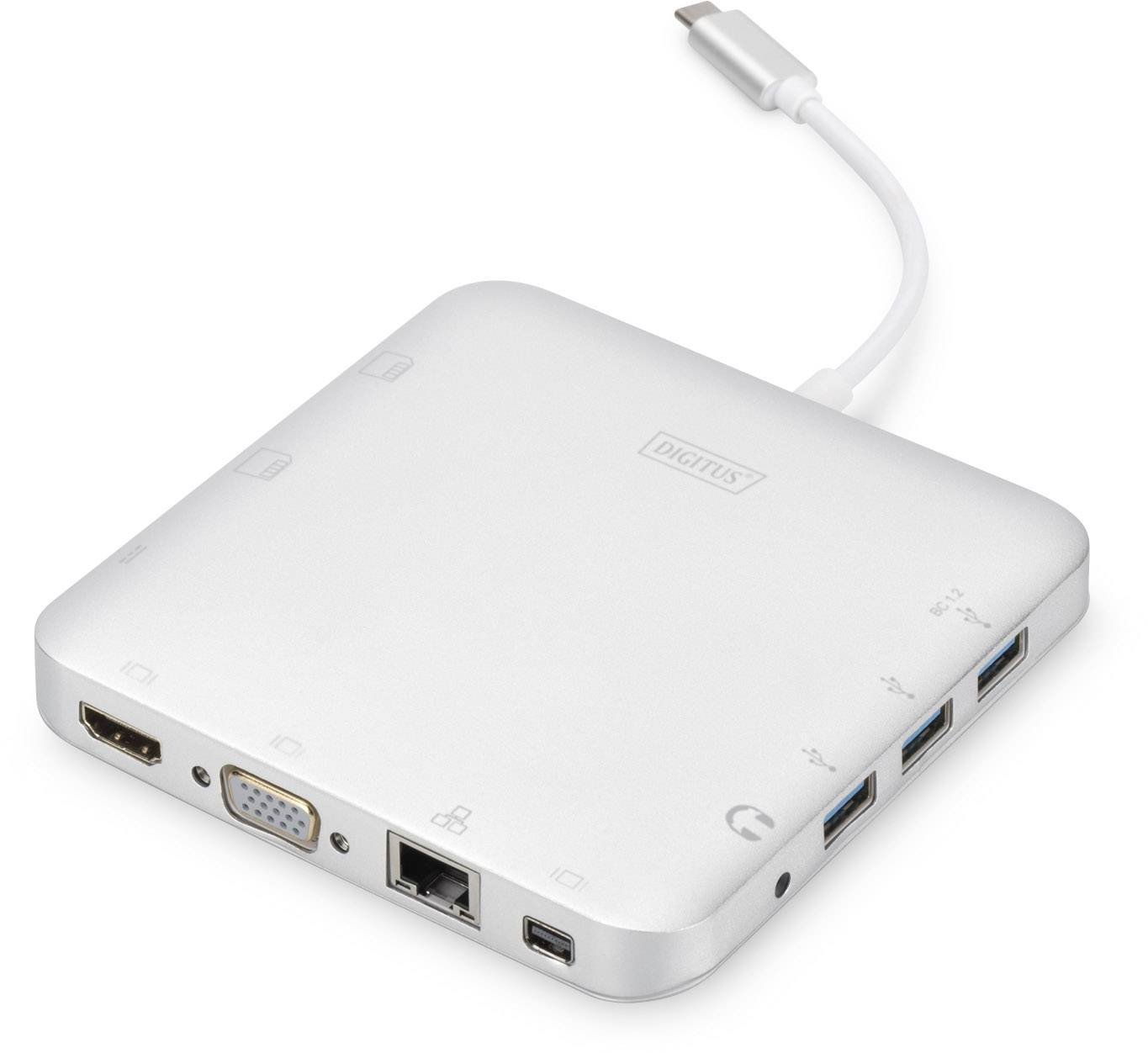 Digitus USB-C® Dockingstation DIGITUS Passend für Marke Dockingstations: Universal