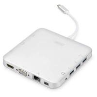 Digitus USB-C® Dockingstation Passend für Marke Dockingstations: Universal Digitus USB-C® Dockingstation Passend für Marke Dockingstations: Universal