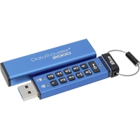 Kingston DataTraveler® 2000 USB-Stick 8GB Blau DT2000/8GB USB 3.2 Gen 2 (USB 3.1) Kingston DataTraveler® 2000 USB-Stick 8GB Blau DT2000/8GB USB 3.2 Gen 2 (USB 3.1)