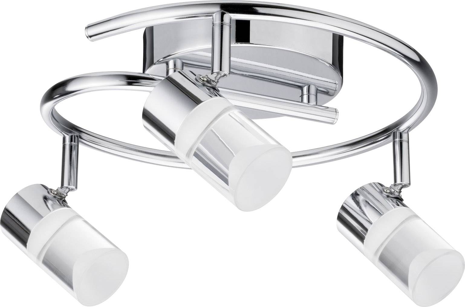 50097 Zala Paulmann Home LED-Deckenstrahler LED fest eingebaut  18 W Warmweiß Chrom