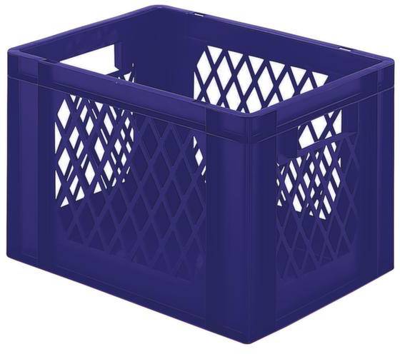 LA-KA-PE 204063 Stapelbehälter lebensmittelgeeignet (L x B x H) 400 x 300 x 270mm Blau 4St.