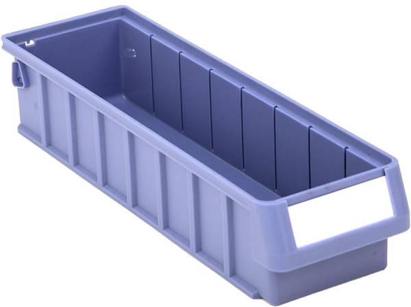 BITO Lagertechnik 102641 Regalkasten lebensmittelgeeignet (B x H x T) 117 x 80 x 400mm Blau 16St.