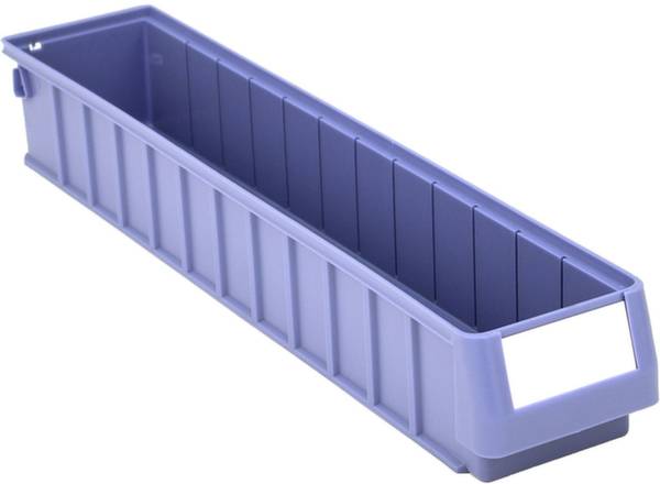 BITO Lagertechnik 437337 Regalkasten lebensmittelgeeignet (B x H x T) 117 x 90 x 600mm Blau 16St.