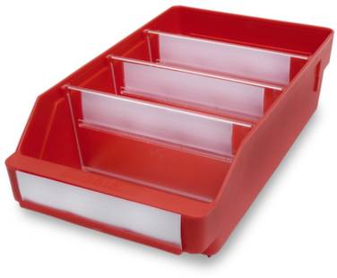 Stemo 443646 ESD Regalkasten lebensmittelgeeignet (B x H x T) 180 x 95 x 300mm Rot 20St.