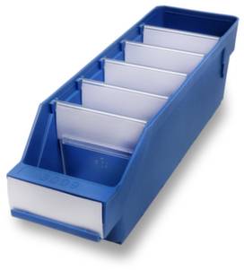 Stemo 472622 ESD Regalkasten lebensmittelgeeignet (B x H x T) 90 x 95 x 300mm Blau 40St.