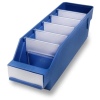 Stemo 472622 ESD Regalkasten lebensmittelgeeignet (B x H x T) 90 x 95 x 300mm Blau 40St. Stemo 472622 ESD Regalkasten lebensmittelgeeignet (B x H x T) 90 x 95 x 300mm Blau 40St.
