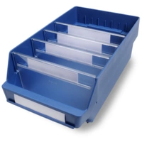Stemo 472702 ESD Regalkasten lebensmittelgeeignet (B x H x T) 240 x 150 x 400mm Blau 10St. Stemo 472702 ESD Regalkasten lebensmittelgeeignet (B x H x T) 240 x 150 x 400mm Blau 10St.