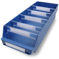 Stemo 472804 ESD Regalkasten lebensmittelgeeignet (B x H x T) 240 x 150 x 600mm Blau 10St. Stemo 472804 ESD Regalkasten lebensmittelgeeignet (B x H x T) 240 x 150 x 600mm Blau 10St.