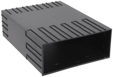 Plastipol Scheu 1657844 Gehäuse für Schubladensystem (B x H x T) 242 x 102 x 345mm Schwarz 1St.