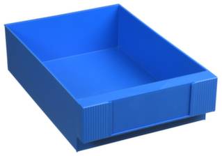 Plastipol Scheu 1657846 Schublade für Schubladensystem (B x H x T) 242 x 102 x 345mm Blau 1St.