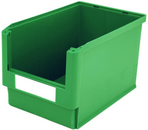 BITO Lagertechnik 102661 Sichtlagerkasten lebensmittelgeeignet (B x H x T) 315 x 300 x 500mm Grün 4St.