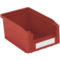 BITO Lagertechnik 383941 Sichtlagerkasten lebensmittelgeeignet (B x H x T) 103 x 75 x 160mm Rot 40St. BITO Lagertechnik 383941 Sichtlagerkasten lebensmittelgeeignet (B x H x T) 103 x 75 x 160mm Rot 40St.