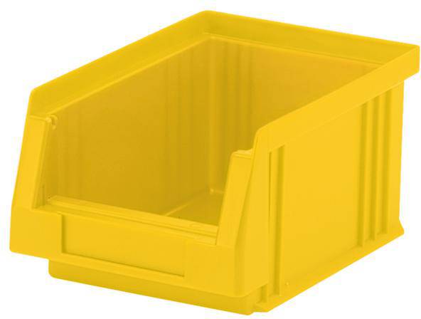 LA-KA-PE 531023 Sichtlagerkasten (B x H x T) 105 x 75 x 164mm Gelb 25St.