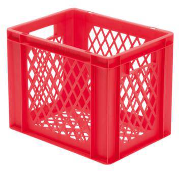 LA-KA-PE 204075 Stapelbehälter lebensmittelgeeignet (L x B x H) 400 x 300 x 320mm Rot 4St.