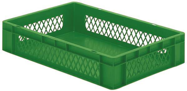 LA-KA-PE 204117 Stapelbehälter lebensmittelgeeignet (L x B x H) 600 x 400 x 120mm Grün 2St.