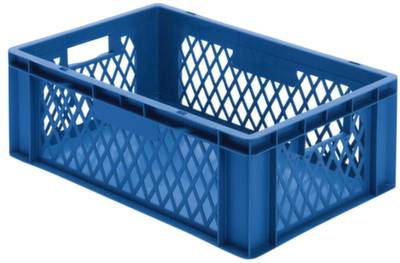 LA-KA-PE 204164 Stapelbehälter lebensmittelgeeignet (L x B x H) 600 x 400 x 210mm Blau 2St.