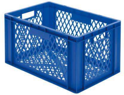 LA-KA-PE 204191 Stapelbehälter lebensmittelgeeignet (L x B x H) 600 x 400 x 320mm Blau 2St.