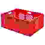 1657928 Stapelbehälter Favorit lebensmittelgeeignet (L x B x H) 800 x 600 x 320mm Rot 1St.